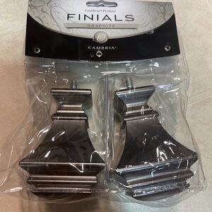 Graphite Finials for Men Accessories